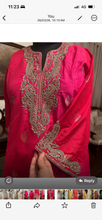 Load image into Gallery viewer, Suit fuschia with Farshi trouser
