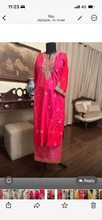 Load image into Gallery viewer, Suit fuschia with Farshi trouser
